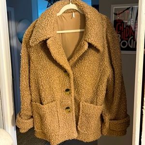 Free People Sherpa Jacket